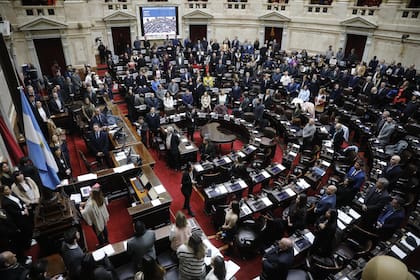 Cámara de diputados durante la sesión para tratar fondos a Universidades, Garrahan y otras leyes