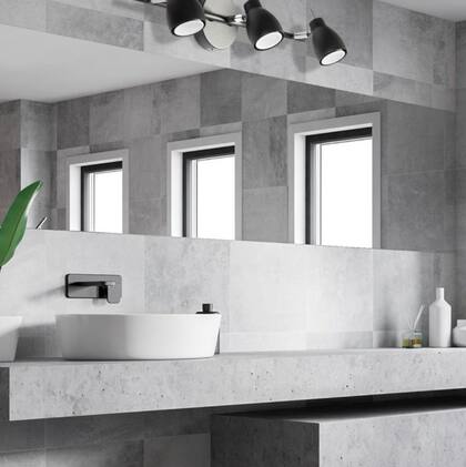 Cambiar la luz del baño tiene el potencial de transformar el clima en un segundo.