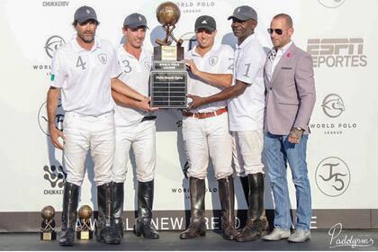 Cambiaso, con el equipo de SD Farms, campeón en la World League