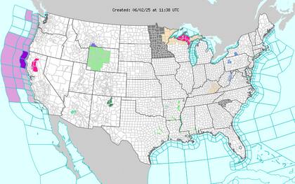 Cambio brusco de temperatura: frente frío canadiense hará caer termómetros de 91°F a menos de 70°F en cuestión de horas