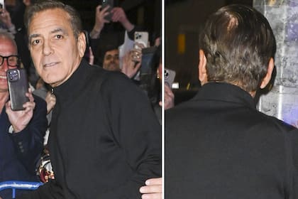 Cambio de look para George Clooney, a raíz de su desafío en Broadway