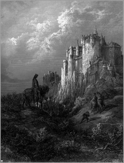 Camelot según Gustav Doré (1867)