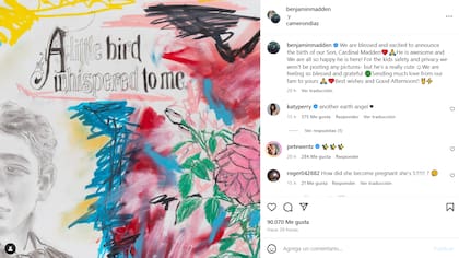 Cameron Díaz hizo el especial anunció mediante su cuenta de Instagram