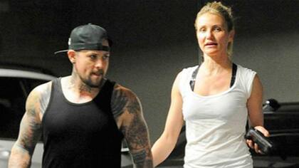 Cameron Diaz y su esposo, el músico Benji Madden