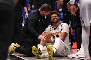 Cameron Johnson de Nuggets evita lesión grave en rodilla pero se perderá partidos, según fuente de AP
