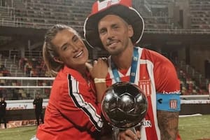 La emoción de Cami Homs tras la consagración de José Sosa con Estudiantes y un festejo distinto