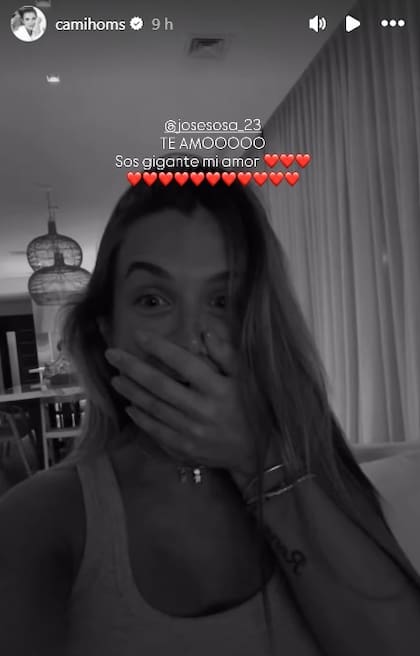 Cami Homs emocionada por el título de Estudiantes