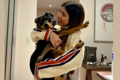 Cami Mayan explicó el rotundo cambio que sufrió su perra Kim al llegar a la Argentina