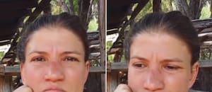 Entre lágrimas, Camila Bordonaba habló de los incendios en la Patagonia