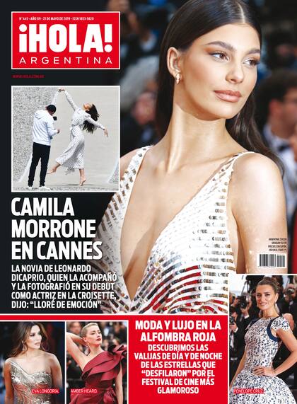 La nueva tapa de la revista ¡Hola! Argentina.