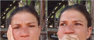 Camila Bordonaba se quebró al hablar de los incendios en la Patagonia y relató cómo lo vive desde allá