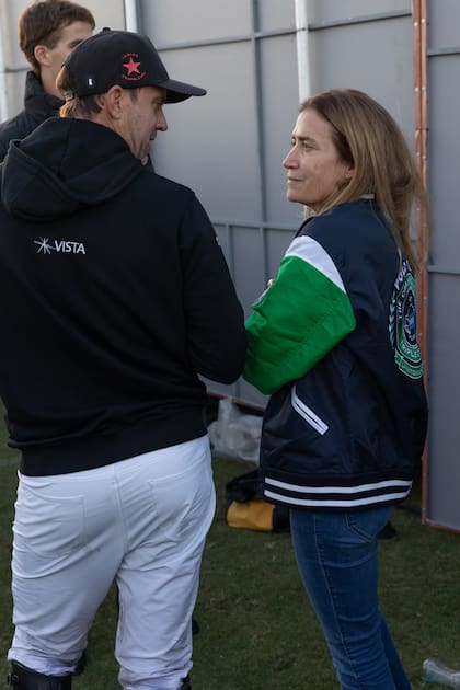 Camila Cambiaso charla con Gonzalito Pieres