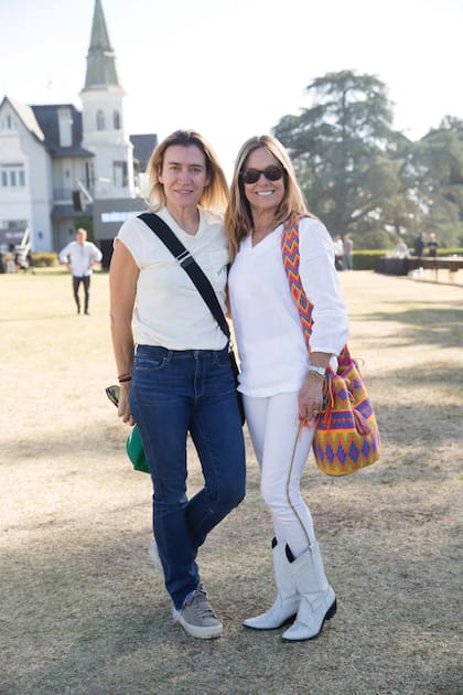 Camila Cambiaso y María Laura Fernández Rousse de Trotz.