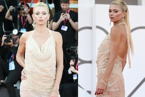 El paso hipnótico de Camila Giorgi, la ex novia de Ramiro Marra, en el Festival de Venecia