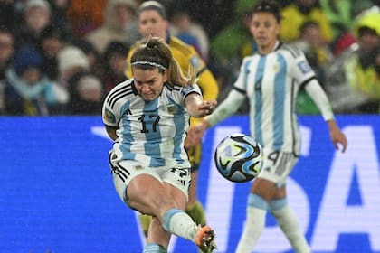 Camila Gómez Ares en acción, durante el Mundial femenino de 2023