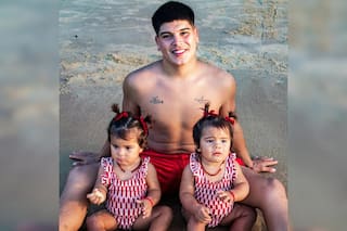 El conmovedor mensaje de las gemelas de Thiago Medina tras el grave accidente en moto