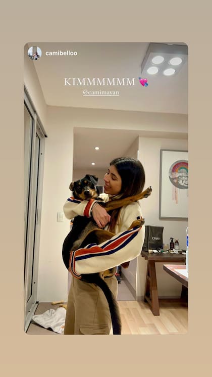 Camila Mayan compartió su reencuentro con Kim