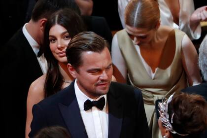 Camila Morrone junto a Leonardo Di Caprio