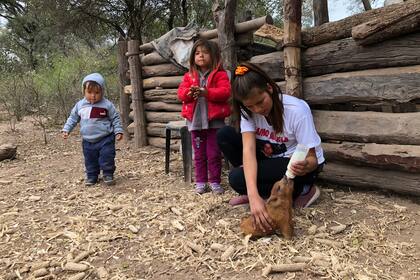 Camila quiere ser veterinaria cuando sea grande