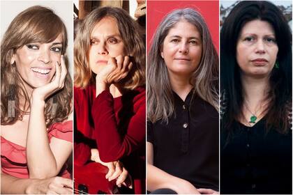 Camila Sosa Villada, Juana Molina, Selva Almada y Dolores Reyes, integrantes del "Operativo Libertad"