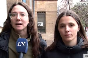 Camila y Lucía, dos alumnas que rindieron el examen de residencias médicas