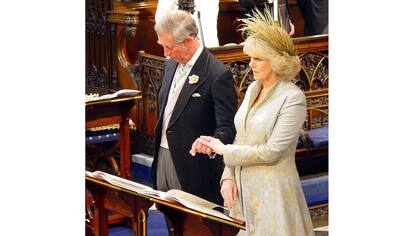El 9 de abril de 2005 Camila y el Príncipe Carlos se casaron en la Capilla de San Jorge 