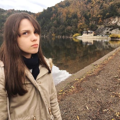 Camille, la hija mayor de Christian Sancho, tiene 22 años y vive en España con su mamá