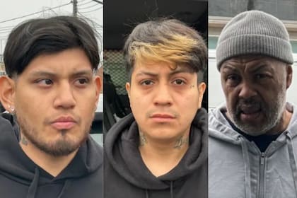 Camilo César Gonzales-Encalada, español de 23 años y miembro de la pandilla Sureños, con condenas por agresión y armas; Alexander Steven Jimbo-Pérez, ecuatoriano acusado de violencia contra menores y robo; y Derrick Alphonso Roberts, jamaiquino de 60 años, con antecedentes por homicidio y narcotráfico