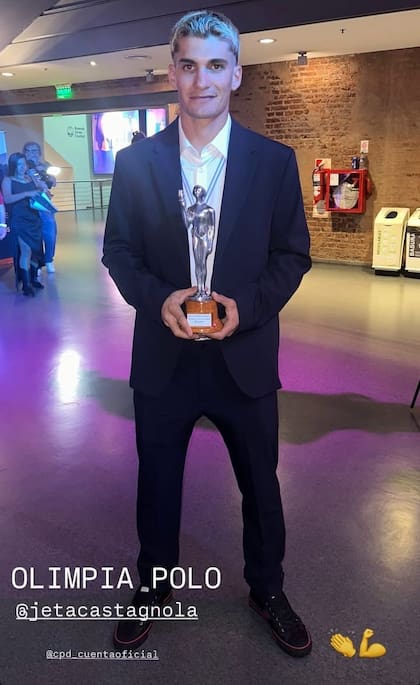 Camilo "Jeta" Castagnola con el Olimpia de Plata 2024 en polo: merecidísimo