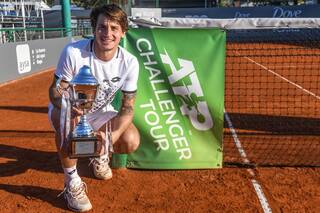 Ugo Carabelli se impuso en el Challenger jugado en Tigre y alcanzó su ranking más alto