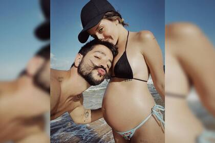 Camilo y Evaluna serán padres (Foto Instagram @evaluna)