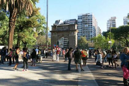 Caminata por Palermo. Foto: Redes sociales Sin Zoo.