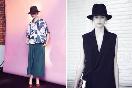 Camisas con pinceladas se usan con pantacourt