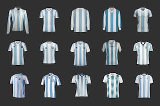 De la primera sin escudo a la última que usará Messi: todas las camisetas argentinas de los mundiales