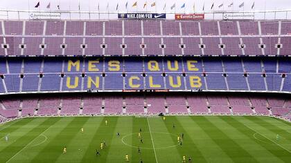 Camp Nou. Sin público, el Barcelona ganó un extraño partido