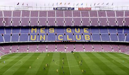 Camp Nou. Sin público, el Barcelona ganó un extraño partido