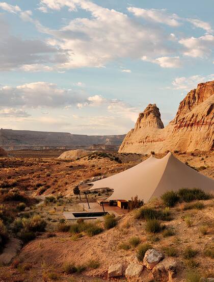 Camp Sarika parece realmente apartado del resto del mundo en Utah