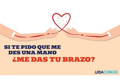 Campaña de donacion de Sangre de UBACLINICAS.