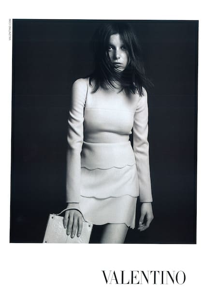 Campaña de Tati Cotliar para Valentino