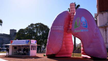 Campaña en Buenos Aires contra la EPOC patrocinada por FUNDEPOC