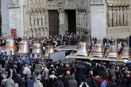 Campanas nuevas para la catedral de Notre-Dame