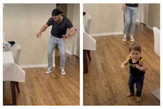 El tierno festejo que Campazzo compartió con su hija tras su hazaña en la NBA