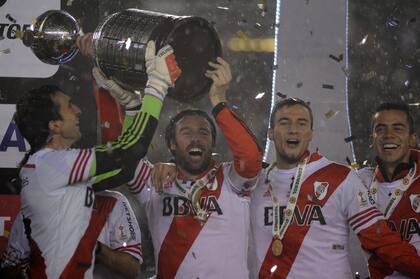 En 2015 River cortó una racha de 19 años sin coronarse campeón en la Copa Libertadores