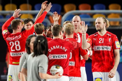 Dinamarca enfrentó a la Argentina en Egipto 2021 y la derrotó 31 a 20; luego fue campeón