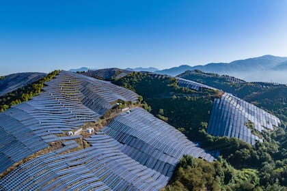 Campos solares aportan electricidad a las redes nacionales en un contexto de transición energética global