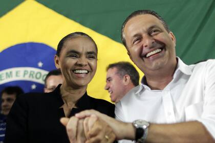 Campos y Silva era la dupla presidencial antes del accidente fatal