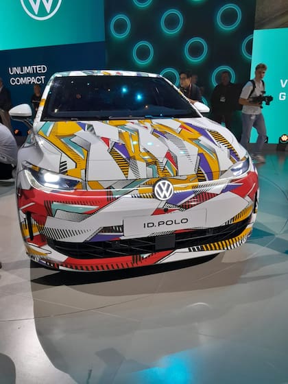 Camuflado, también se pudo ver al ID. Polo