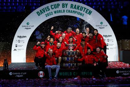Canadá es el último campeón de la Copa Davis porque ganó la edición 2022