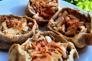 Canastitas integrales de la nutricionista Ariana Bourbotte