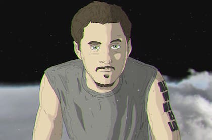 Canserbero, leyenda del rap en español dibujado por Biscarrita